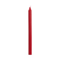 8" TAPER CANDLE CRIMSON