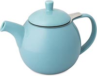 3-4 TEAPOT&INFUSER 24OZ TURQUOIS