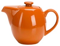 3-4 TEAPOT&INFUSER 24OZ ORANGE