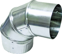 LAMBRO 2300 Vent Elbow, 3 in, Aluminum