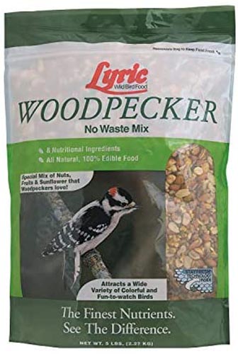 BIRDFEED WOODPECKER LYRIC 5LB