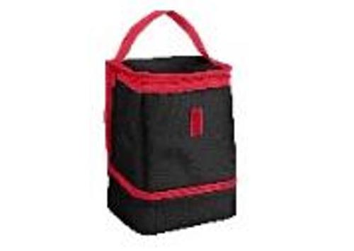 Austin Bag Black w/Red Trim 420D