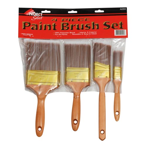 4PC PAINT BRUSH SET