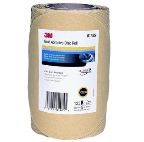 STIKIT GOLD DISC ROLL 8" P320A