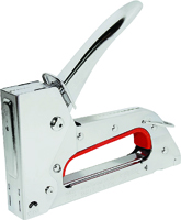 Arrow JT27 Staple Gun, JT21 Staple, 3/8 in W Crown, Steel Staple