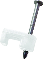 GB PSW-165 Coaxial Staple, 15/16 in L Leg, Polyethylene, Carded