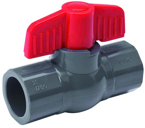 B&K Mueller 107-606 Ball Valve Sch80 1-1/4 Solvent