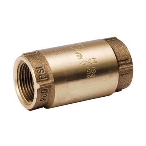 BRONZE IN-LINE CHECK VALVE