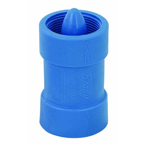 Acetal Polymer Spring Loaded Check Valve 1-1/2" inch