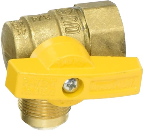 BrassCraft 3/4" FIP Angle Gas Ball Valve, NULL, 3/4