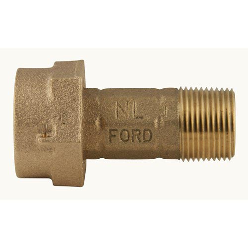 5/8" x 3/4" and 3/4" x 3/4 inch Straight Meter Coupling,