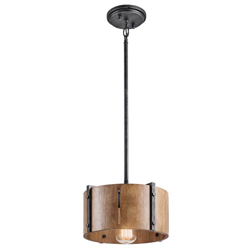 KICHLER PENDANT SEMI FLUSH 1LT