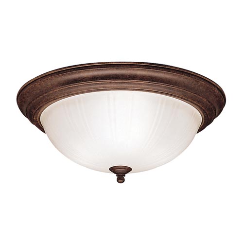 KICHLER FLUSH MOUNT 3LT