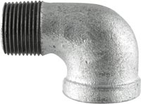 1/2-in dia 90-Degree Galvanized Street Elbow Fittings