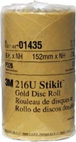 STIKIT GOLD DISC ROLL 6" P320A