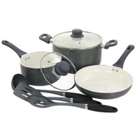 OS RIDGE VALLEY 8PC COOKWARE SET