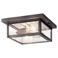 KICHLER OUTDOOR CEILING 2LT