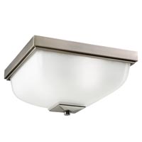 KICHLER IN/OUTDOOR CEILING 2LT