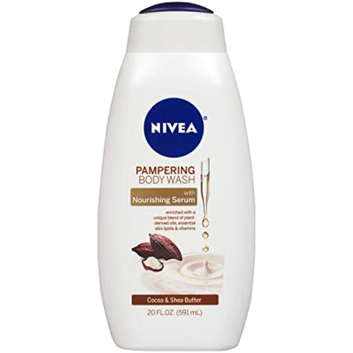 NIVEA BODY WASH COCOA/SHEA 20Z