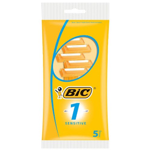 BIC DISPOSABLE RAZOR SENSITI 5PK