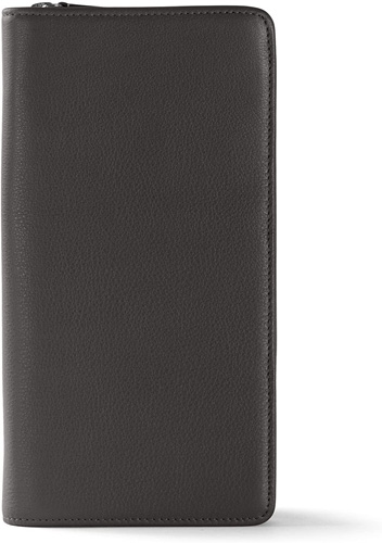 RFID PASSPORT ZIP WALLET BLK/ONX