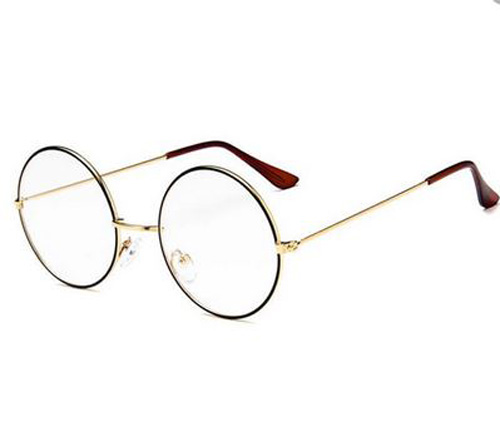 READING GLASSES ROUND METAL 125