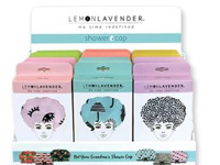 LEMON LAVENDER SHOWER CAP