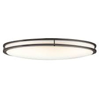 KICHLER OVAL CEILING 2LT FLUOREN