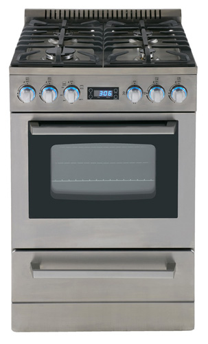 24" DELUXE GAS RANGE