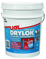 UGL DRYLOK 27515 Masonry Waterproofer, Liquid, White, 5 gal Pail