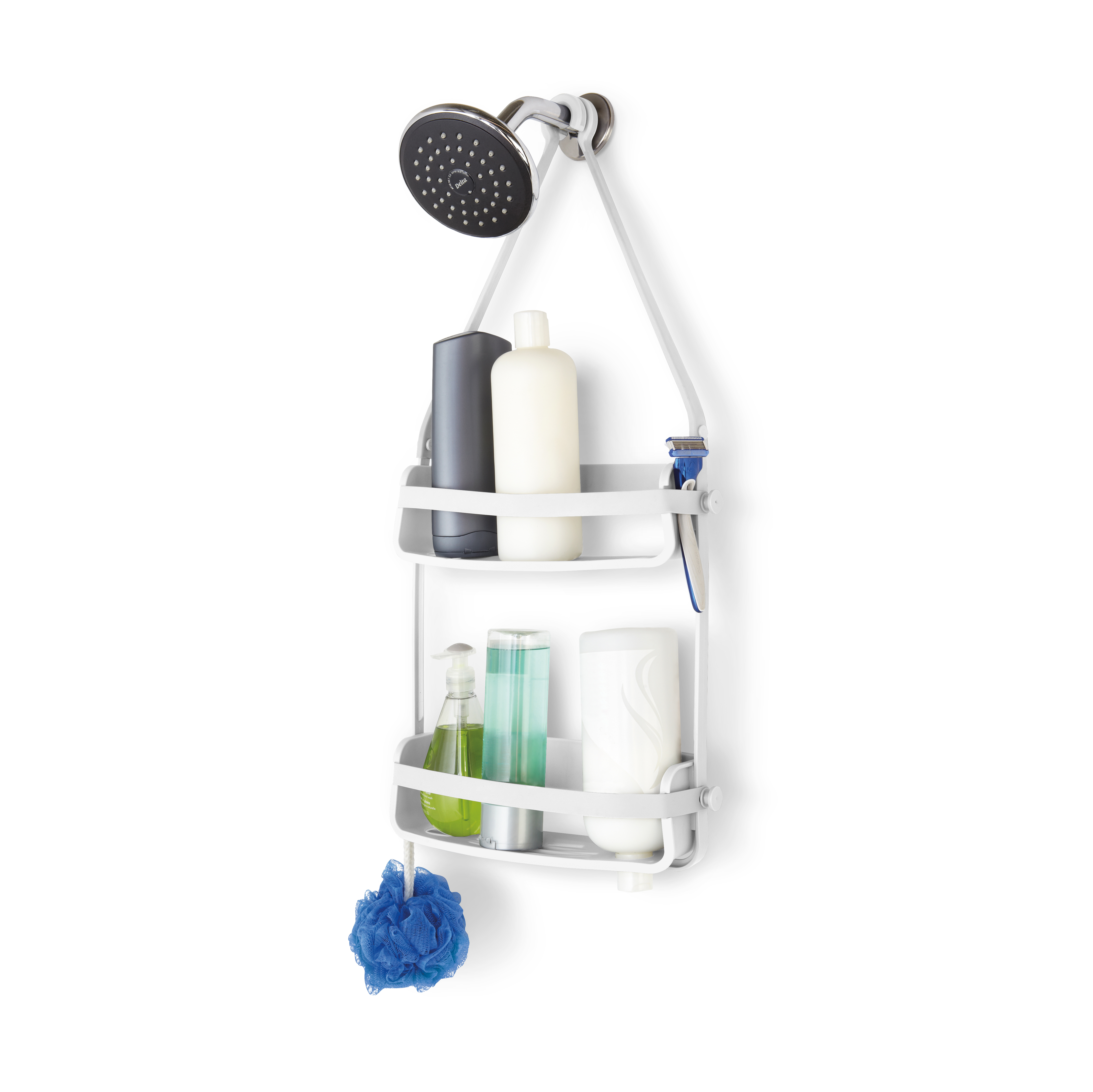 Flex Shower Caddy (White)