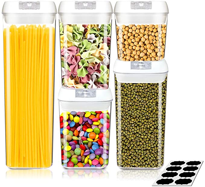 5PC NESTED FOOD STORAGE BRIGHTS