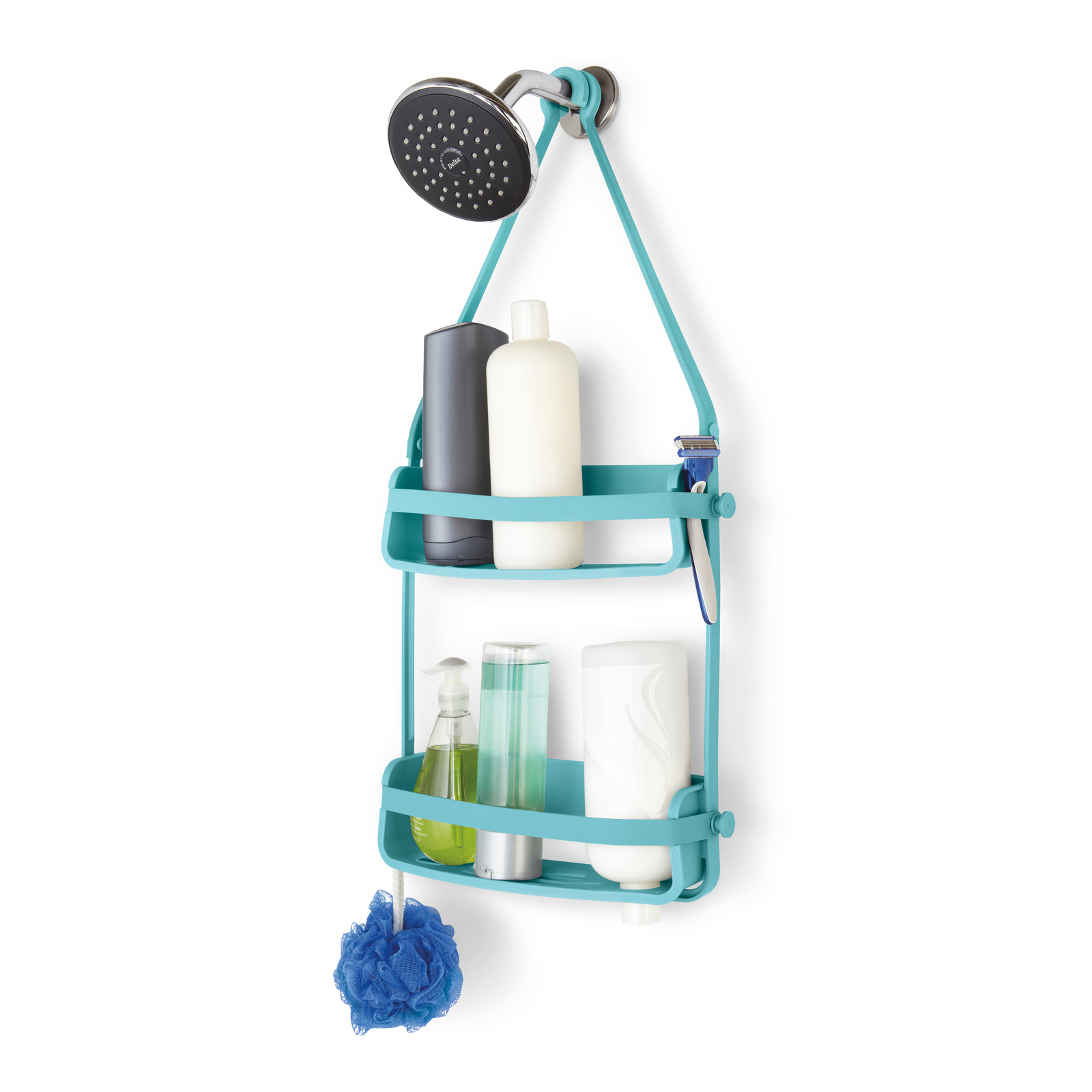 Flex Shower Caddy (Surf Blue)