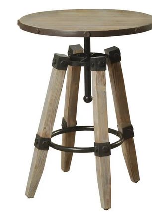 HANLEY WOOD/ACCENT TABLE 26X20