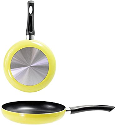 8" NON-STICK FRY PAN YELLOW