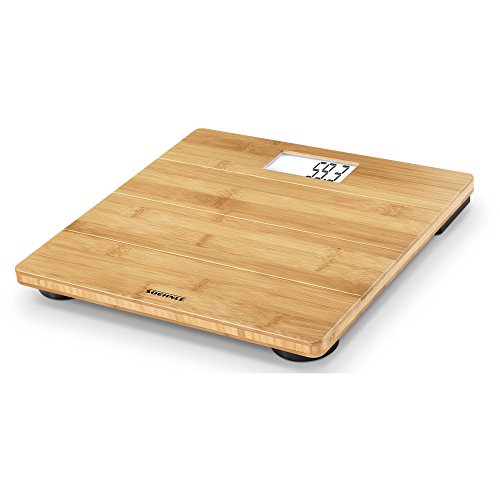 Soehnle Bamboo Natural Personal Digital Bathroom Scale