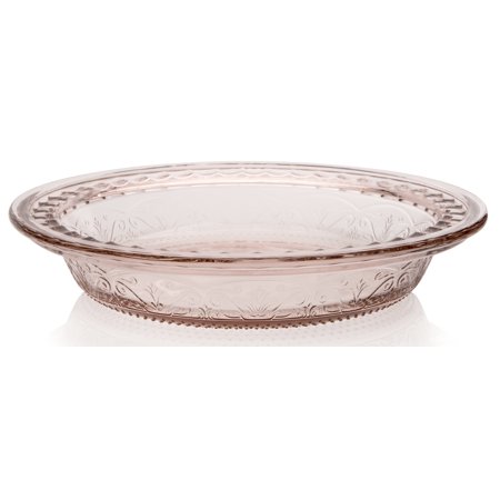 AH LAUREL PIE DISH ROSEWATER 9.5