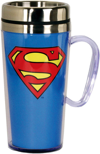 TRAVEL MUG SUPERMAN 14Z