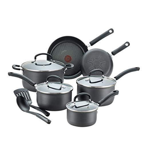 T-FAL 12PC FRY PAN SET