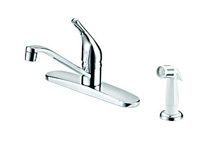 BH KITCHEN FAUCET 1 LEVER W/SPRA