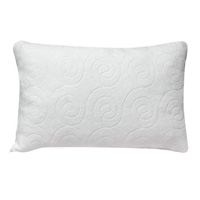 BAMBOO PILLOW 20X26 WHITE