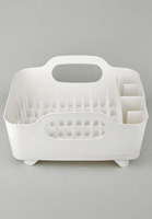 TUB DISH RACK WHITE