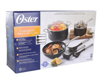 OSTER PALLADIUM COOKWARE 8 PC