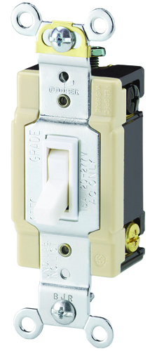 Eaton Wiring Devices 1242-7W-BOX Switch, 120 V, Wall Mounting,