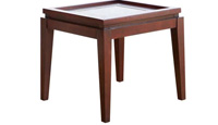 SPIGA MOCHA END TABLE CHERRY