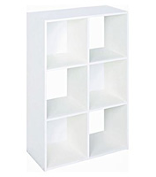 CLOSETMAID 6CUBE WHITE STORAGE O