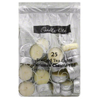 CREAMY VANILLA TEALIGHTS 24PC