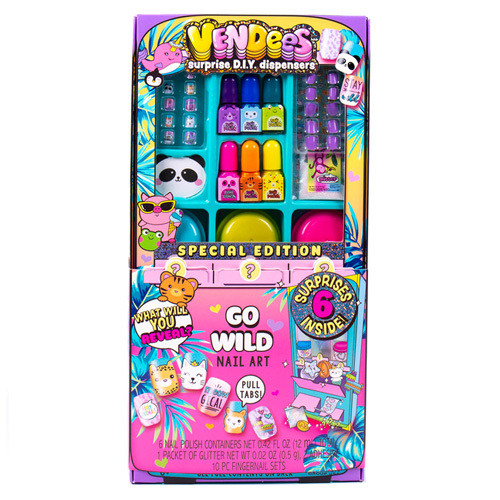 VENDEES GO WILD NAIL ART