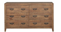 PALM GROVE DRESSER BROWN