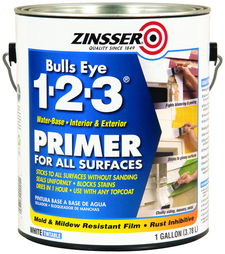 ZINSSER 02001 Primer, White, 1 gal